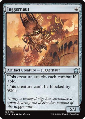 Juggernaut (Foundations) Near Mint
