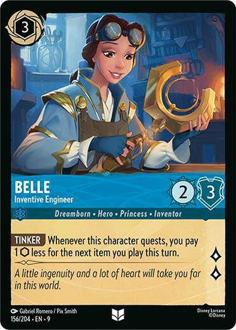 Belle - Inventive Engineer (Fabled) Near Mint Cold Foil