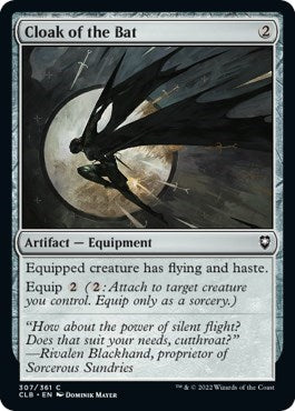 Cloak of the Bat (Commander Legends: Battle for Baldur's Gate) Near Mint Foil