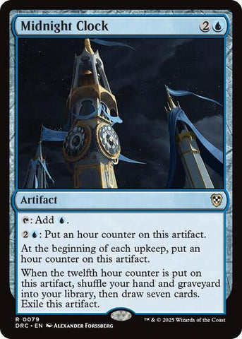 Midnight Clock (Commander: Aetherdrift) Near Mint