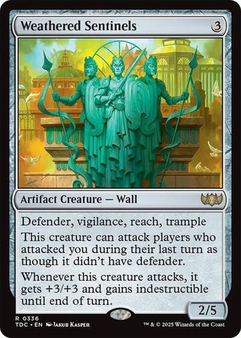 Weathered Sentinels (Commander: Tarkir: Dragonstorm) Near Mint
