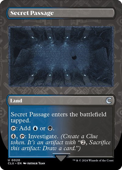 Secret Passage (Borderless) (Ravnica: Clue Edition) Near Mint