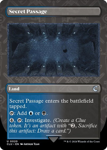 Secret Passage (Borderless) (Ravnica: Clue Edition) Near Mint