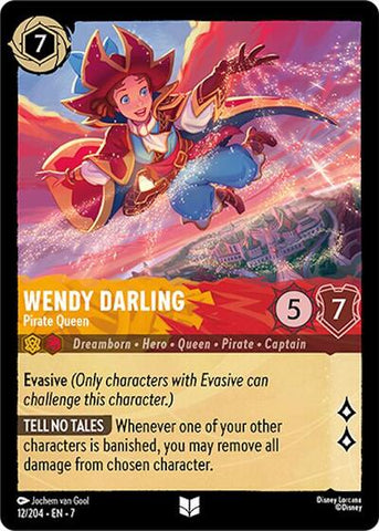 Wendy Darling - Pirate Queen (Archazia's Island) Near Mint