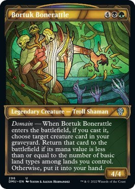 Bortuk Bonerattle (Showcase) (Dominaria United) Near Mint