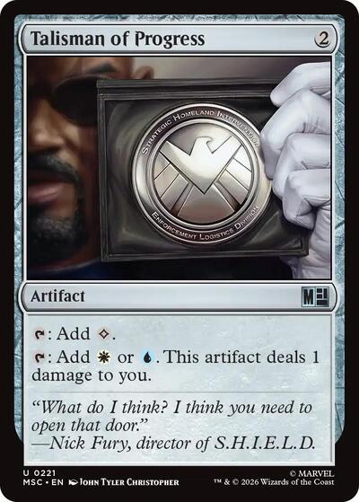 Talisman of Progress (Commander: Marvel Super Heroes) Near Mint