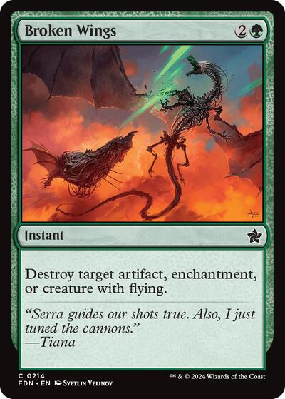 Broken Wings (Foundations) Near Mint