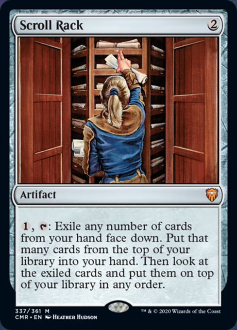 Scroll Rack (Commander Legends) Near Mint Foil