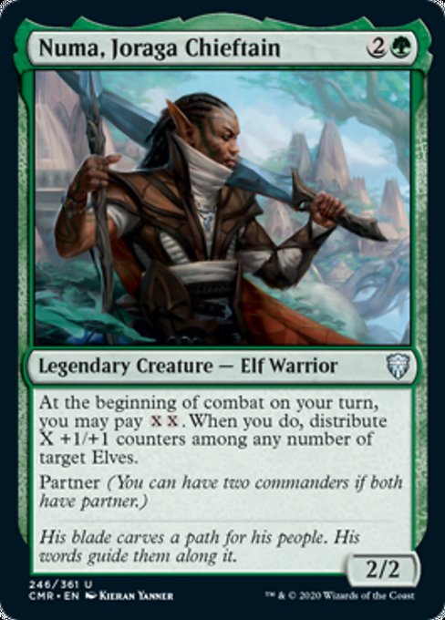 Numa, Joraga Chieftain (Commander Legends) Near Mint Foil