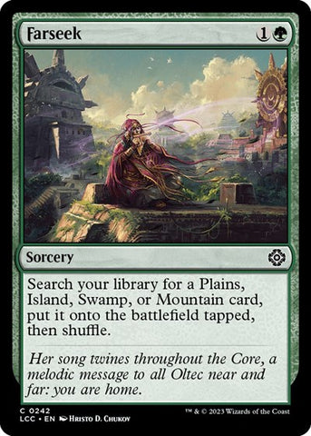 Farseek (Commander: The Lost Caverns of Ixalan) Near Mint