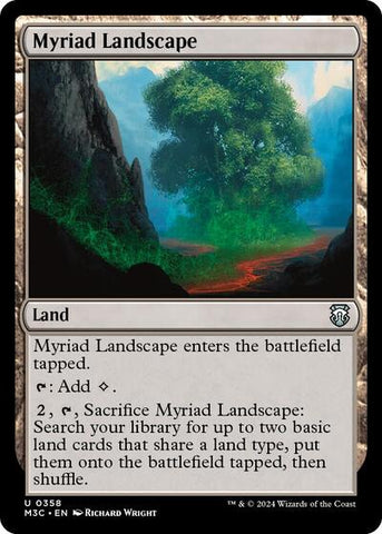 Myriad Landscape (Commander: Modern Horizons 3) Near Mint