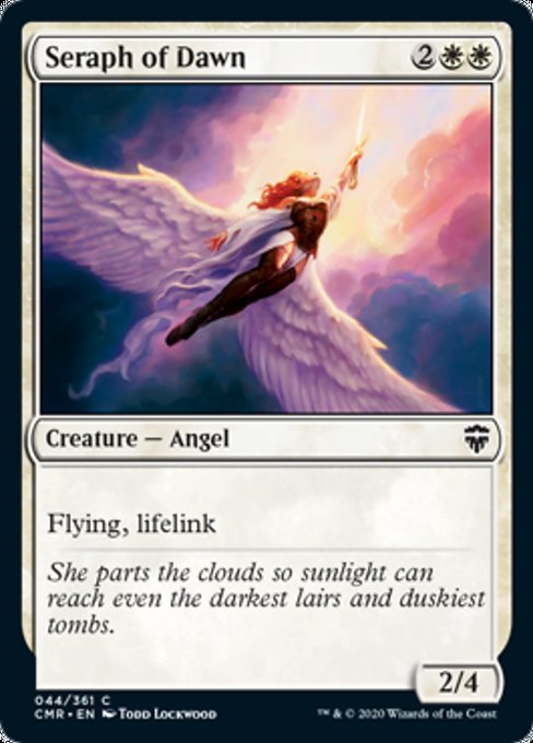 Seraph of Dawn (Commander Legends) Near Mint Foil