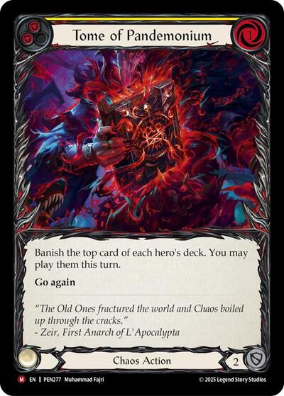 Tome Of Pandemonium (Yellow) (Compendium of Rathe) Near Mint