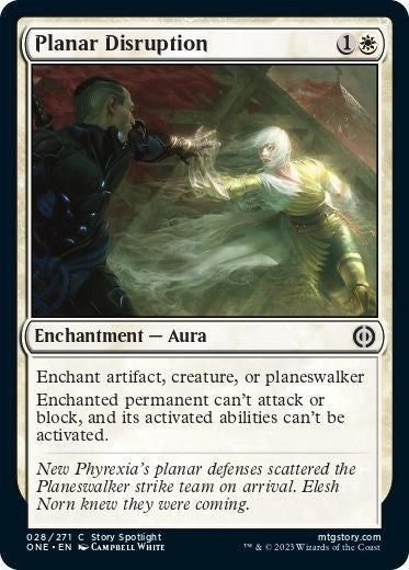 Planar Disruption (Phyrexia: All Will Be One) Near Mint Foil