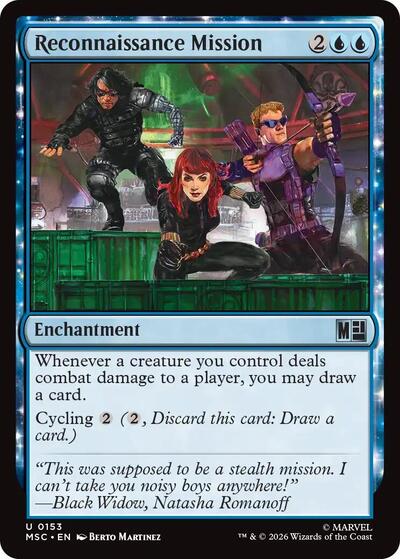 Reconnaissance Mission (Surge Foil) (Commander: Marvel Super Heroes) Near Mint Foil