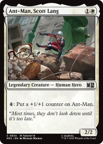 Ant-Man, Scott Lang (Commander: Marvel Super Heroes) Near Mint