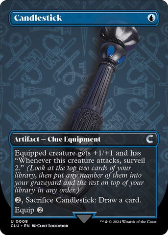 Candlestick (Borderless) (Ravnica: Clue Edition) Near Mint