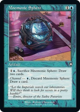 Mnemonic Sphere (Commander: The Brothers' War) Near Mint
