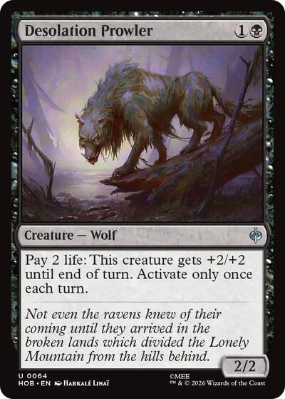 Desolation Prowler (The Hobbit) Near Mint Foil