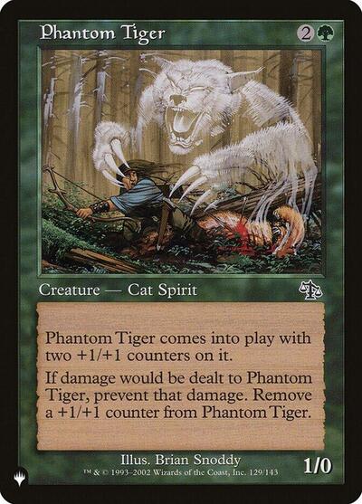Phantom Tiger (The List) Near Mint