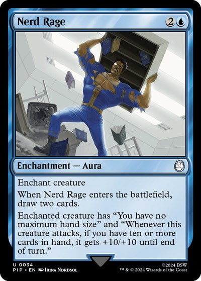 Nerd Rage (Universes Beyond: Fallout) Near Mint