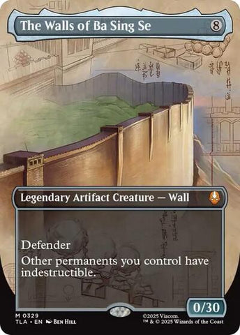 The Walls of Ba Sing Se (Borderless) (Avatar: The Last Airbender) Near Mint