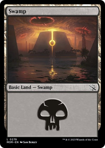 Swamp (0279) (March of the Machine) Near Mint Foil