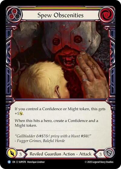 Spew Obscenities (Super Slam) Near Mint