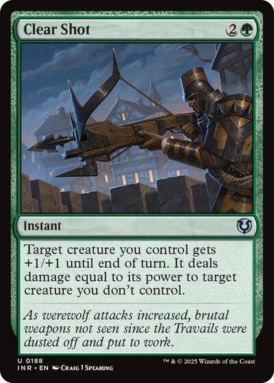Clear Shot (Innistrad Remastered) Near Mint Foil