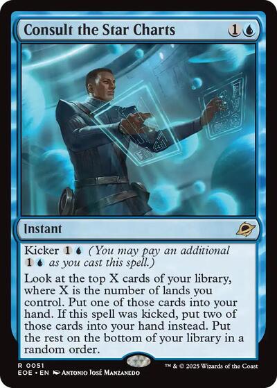 Consult the Star Charts (Edge of Eternities) Near Mint Foil