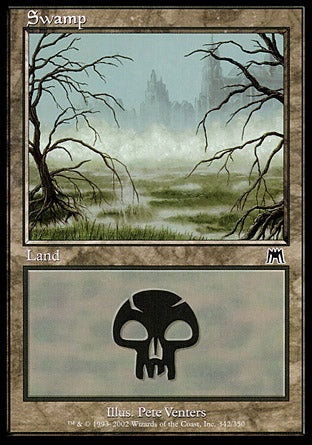 Swamp (342) (Onslaught) Near Mint