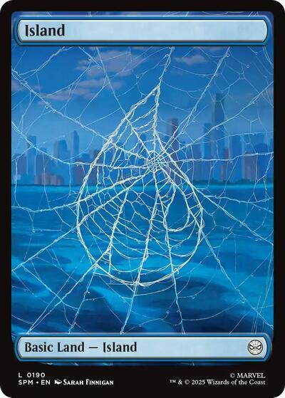 Island (0190) (Marvel's Spider-Man) Near Mint Foil