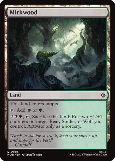 Mirkwood (The Hobbit) Near Mint Foil