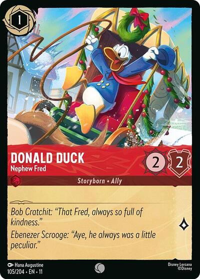 Donald Duck - Nephew Fred (Winterspell) Near Mint