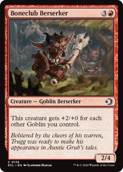 Boneclub Berserker (Lorwyn Eclipsed) Near Mint