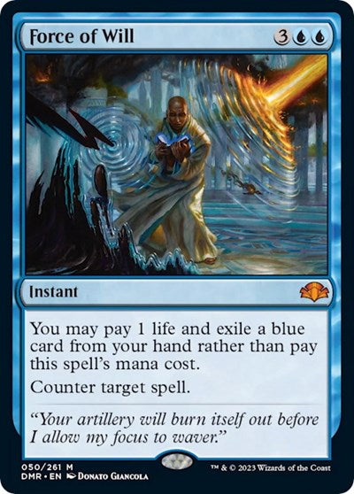 Force of Will (Dominaria Remastered) Near Mint Foil