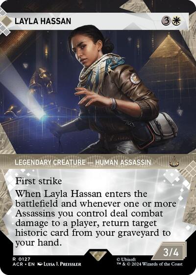 Layla Hassan (Showcase) (Universes Beyond: Assassin's Creed) Near Mint