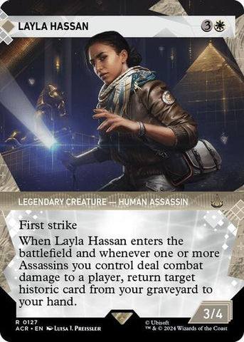 Layla Hassan (Showcase) (Universes Beyond: Assassin's Creed) Near Mint
