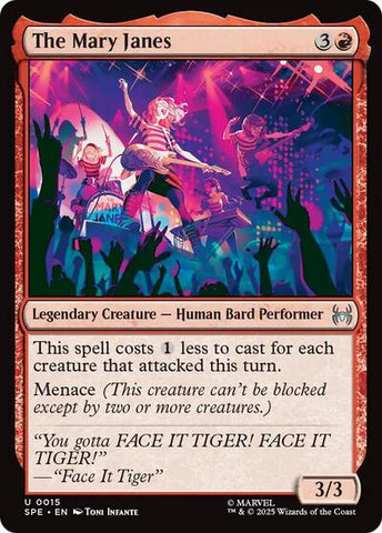 The Mary Janes (Marvel's Spider-Man: Eternal-Legal) Near Mint Foil