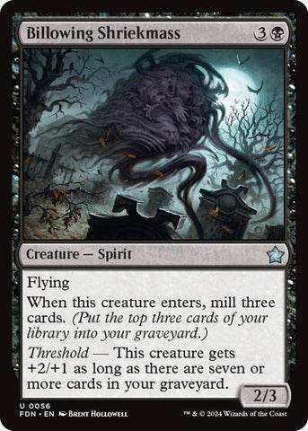 Billowing Shriekmass (Foundations) Near Mint