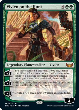 Vivien on the Hunt (Streets of New Capenna) Near Mint Foil