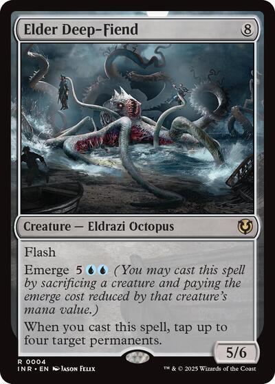 Elder Deep-Fiend (Innistrad Remastered) Near Mint Foil