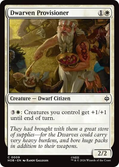 Dwarven Provisioner (The Hobbit) Near Mint Foil