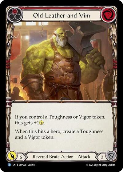 Old Leather and Vim (Super Slam) Near Mint