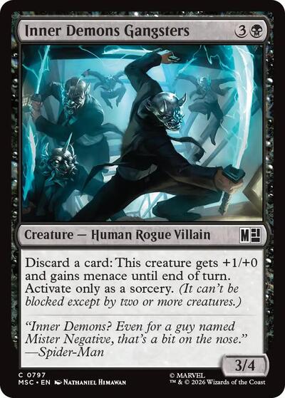 Inner Demons Gangsters (Commander: Marvel Super Heroes) Near Mint