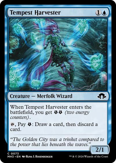 Tempest Harvester (Modern Horizons 3) Near Mint Foil