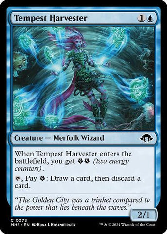 Tempest Harvester (Modern Horizons 3) Near Mint Foil
