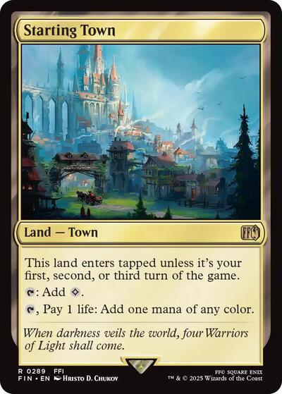 Starting Town (Universes Beyond: FINAL FANTASY) Near Mint