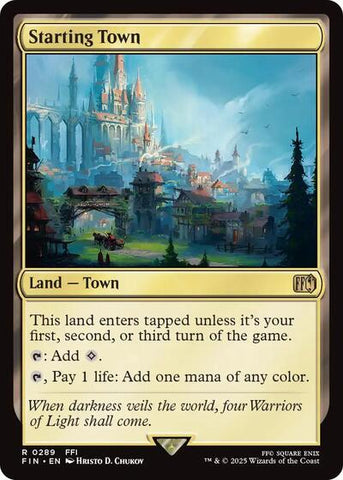 Starting Town (Universes Beyond: FINAL FANTASY) Near Mint