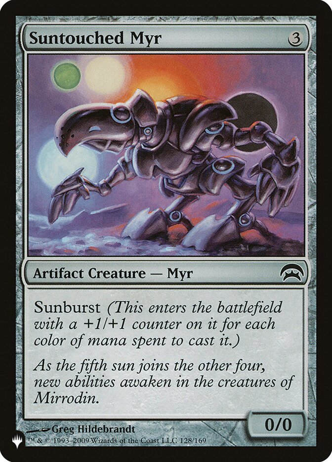 Suntouched Myr (The List) Near Mint